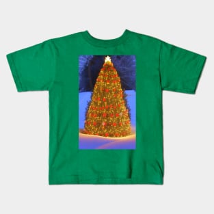 A Huge Colorful Christmas Tree Kids T-Shirt